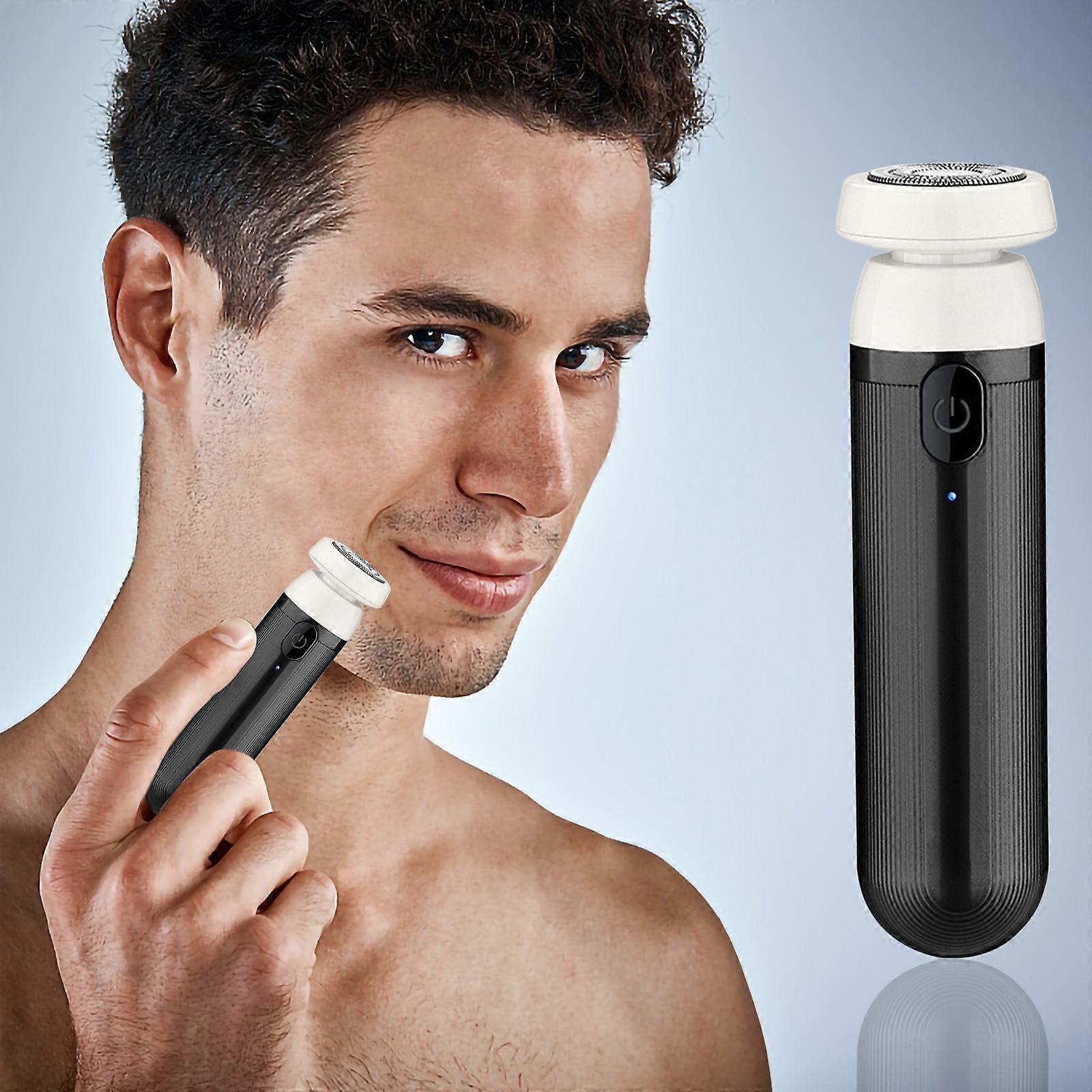 Portable Shaver - USB Rechargeable Shaver With Compact Wireless Fast Charging Nasal Mustache Clippers For Wet And Dry Use