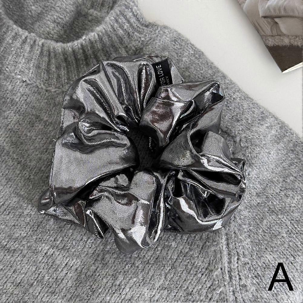 Shiny Fabric Silvery Large Intestine Circle