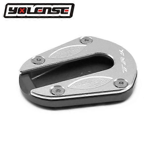 For Benelli TRK502 TRK502X TRK 502 502X 17-19 Motorcycle CNC Kickstand Foot Side Stand Extension Pad Support Plate Enlarge Stand maxpower