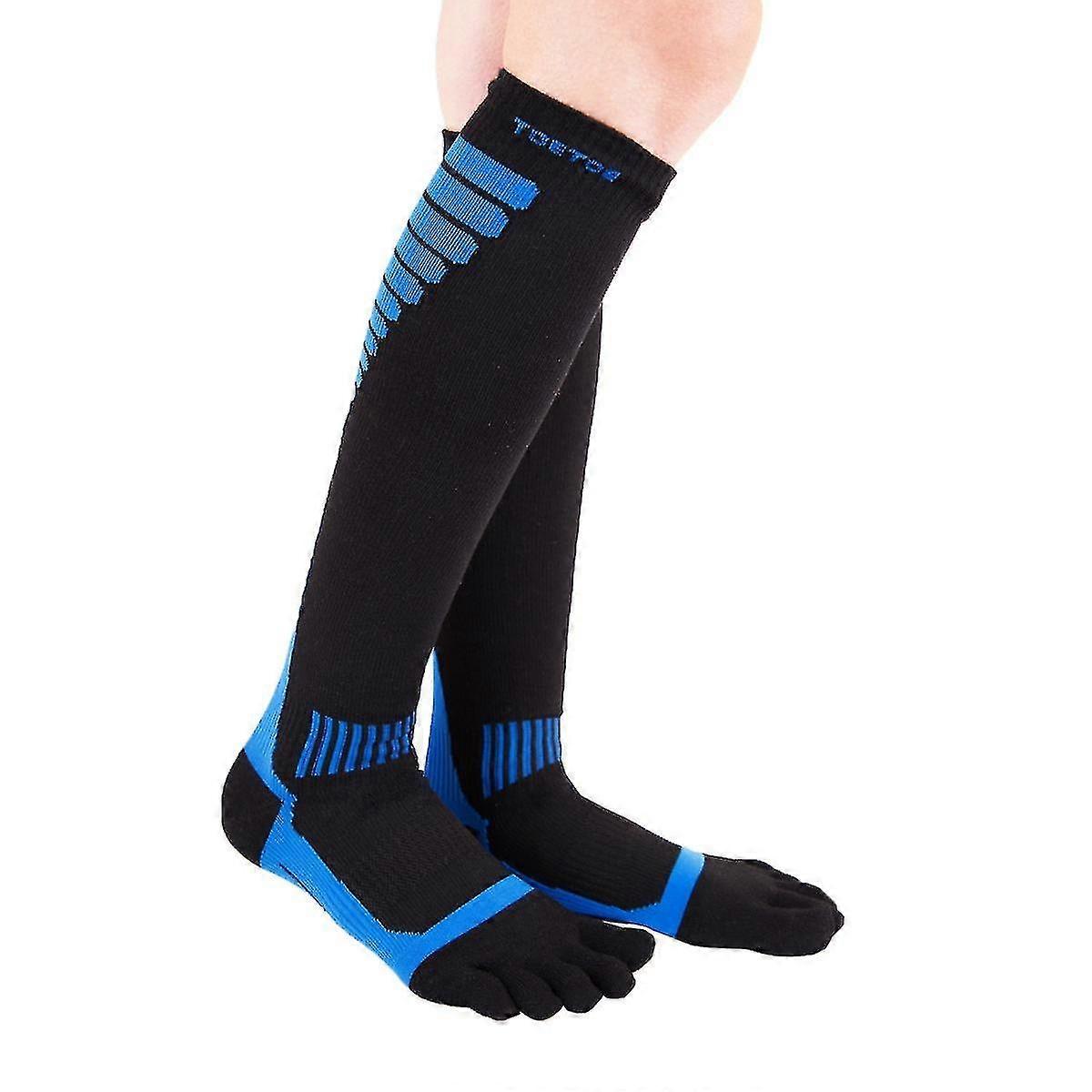 Toetoe Sports Compression Knee-high Toe Socks Z