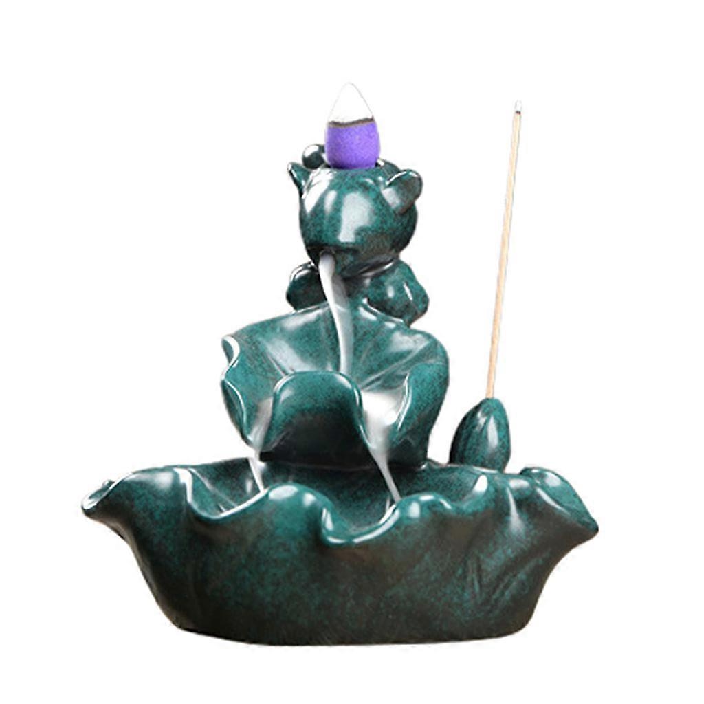  Resin Backflow Incense Holder Exquisite Home Office Decor Desktop Decorations