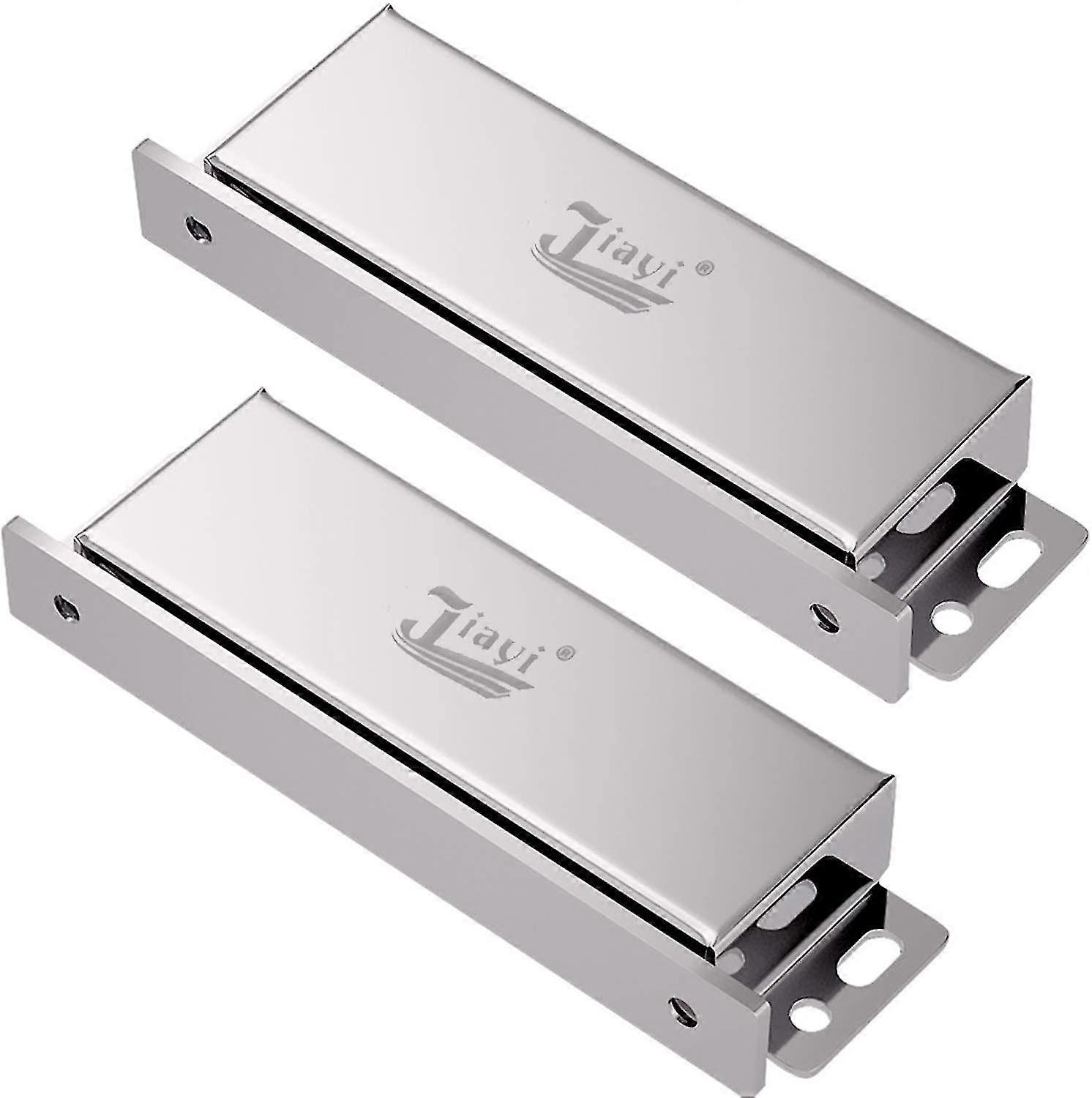 Porta magnetica Cattura 2 pezzi Magnete per armadio Porte in acciaio inossidabile Presa magnetica per mobili più vicino Forte magnete forte fino a ...