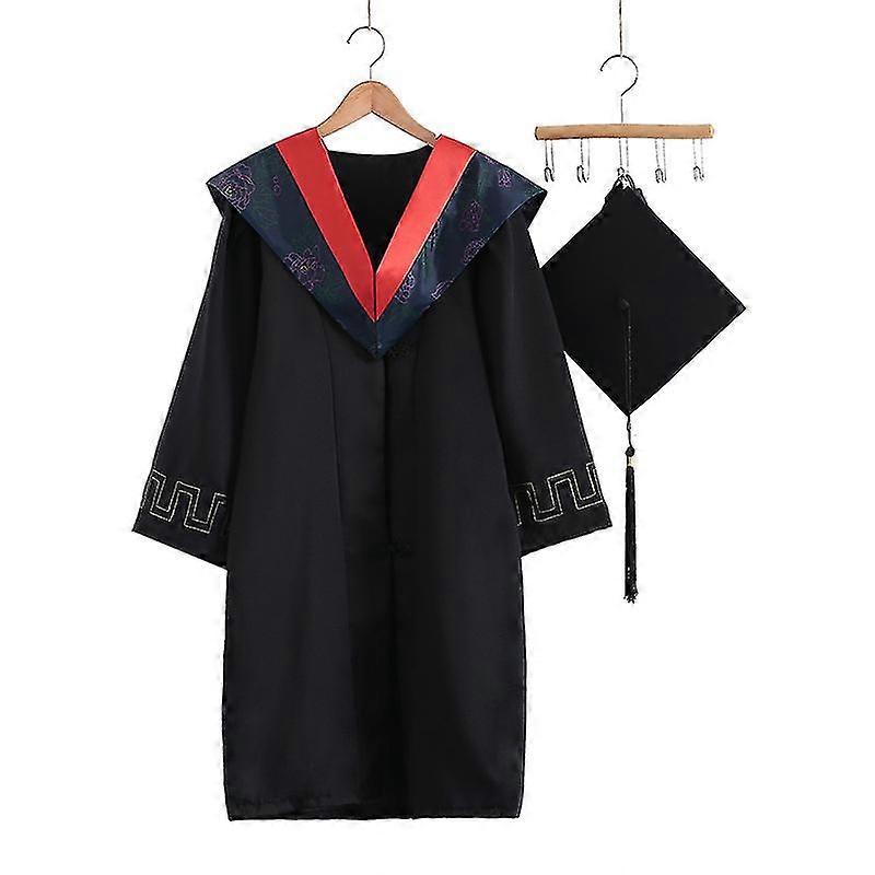 Matte Graduation Gown Cap Tassel Set, 100% Polyester Graduation Robe For 2023 High School University Graduates 6 Colors Yellow