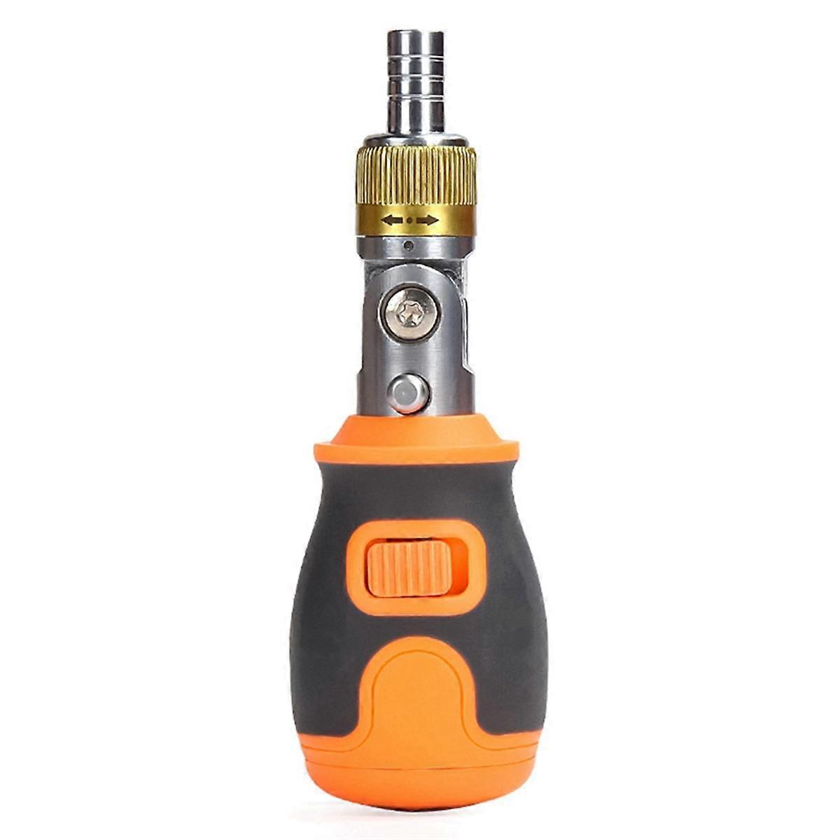 8 in 1 Portable Multi-Function S2 Batch Head 2-Way Ratchet Adjustable Angle Screwdriver Maintenance