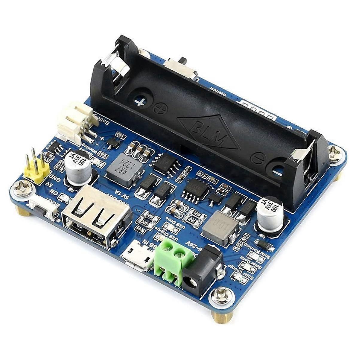 Solar Power Management Module for 6V-24V Solar Panel,Supports MPPT Function,USB Connection Battery