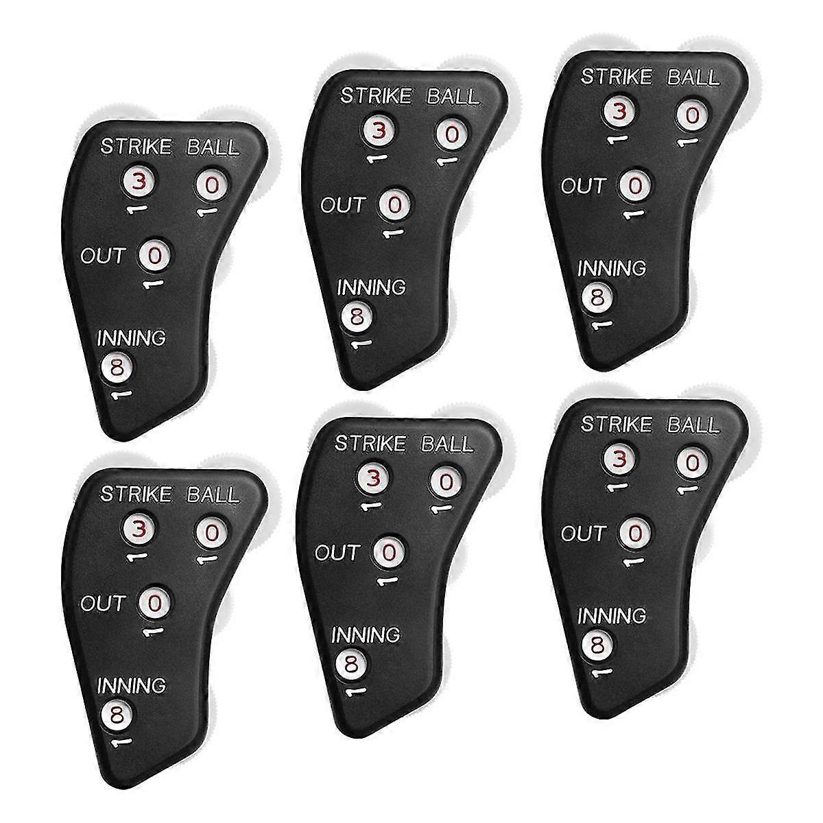 4 Wheel Baseball Umpire Clicker-umpire Indicator Gear-practical Baseball Counter Clicker For Scorek