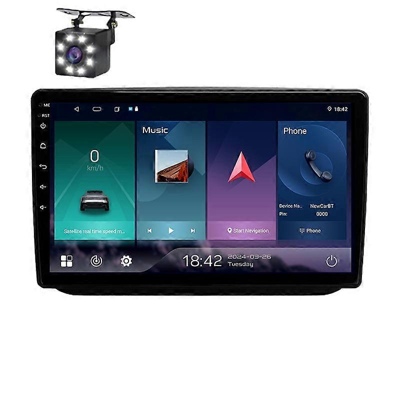 For Skoda Fabia 2 2007-2014 Multimedia Radio Wireless Carplay Navigation Android Auto GPS