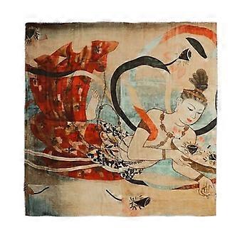 Talking Walls Ela Senso-ji Silk Scarf