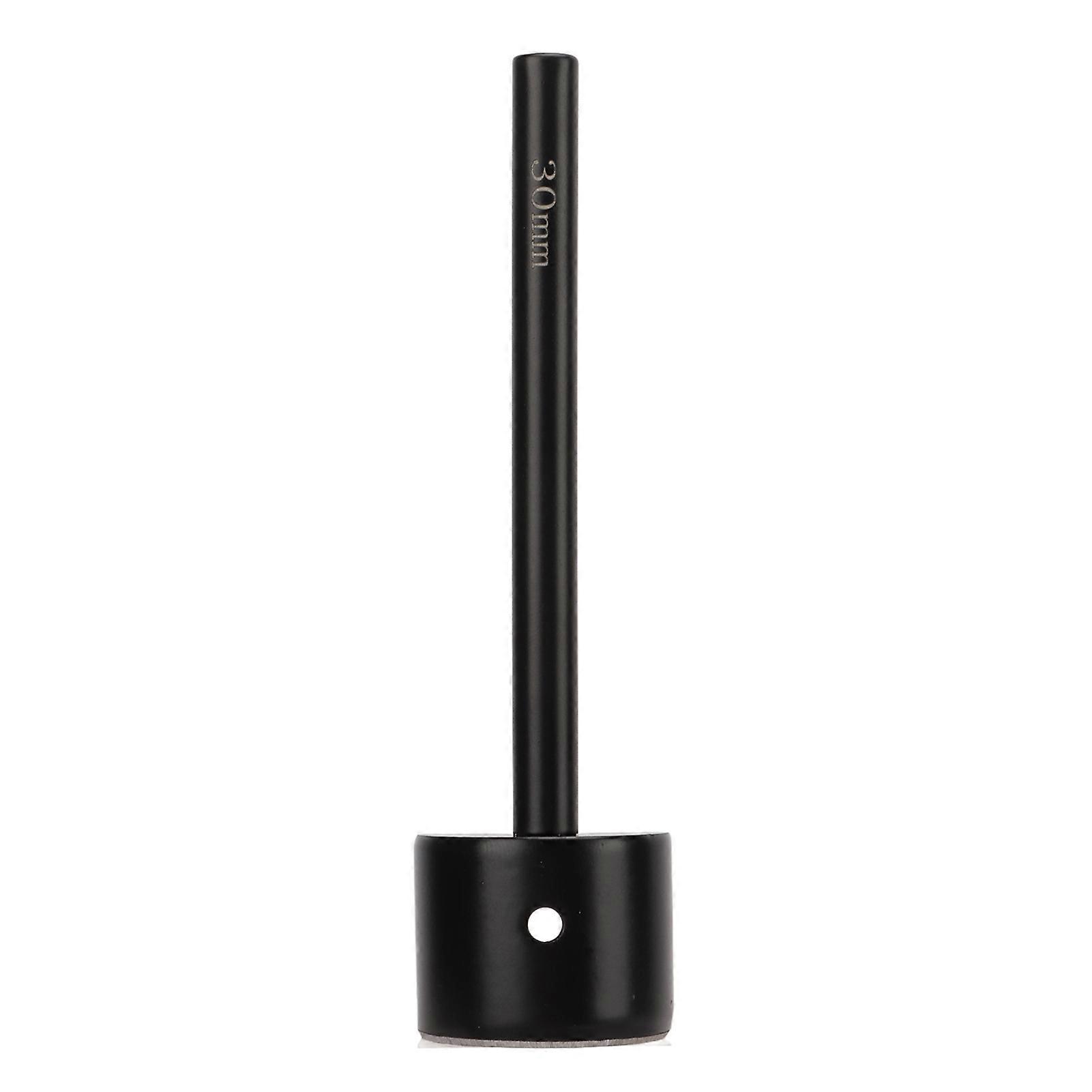 Strap End Punch DIY Making Black Appearance Stainless Steel Incisive Blade Fast Cutting Half Round Cutter Punch 30mm