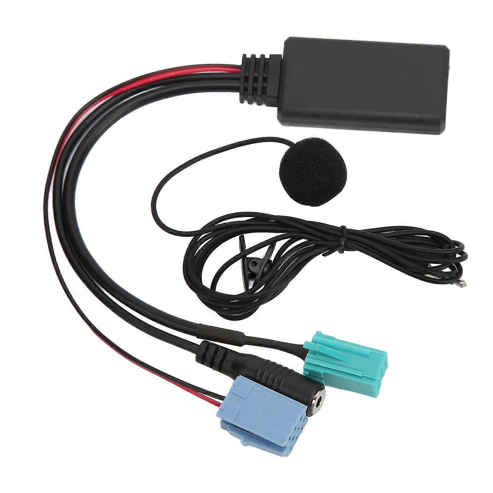 Car Radio Audio AUX Cable MP3 Input Adapter Replacement for Clio Espace Kangoo Laguna 2005?2011