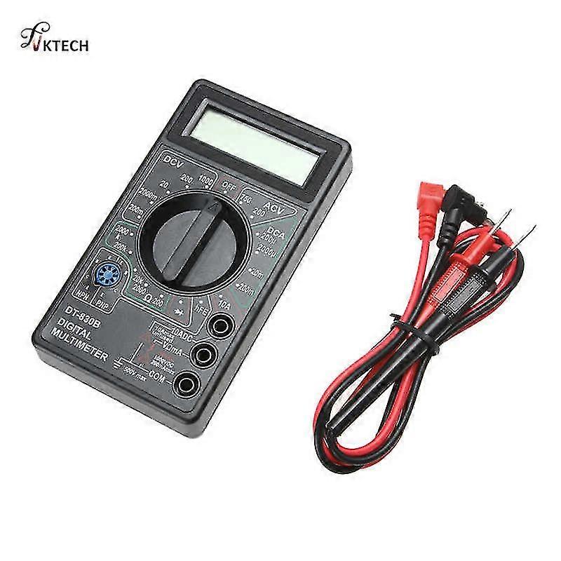 Dt-830b Lcd Digital Multimeter Ac Dc 750/1000v Voltmeter Ammeter Ohm Tester Meter Overload Protection Instruments
