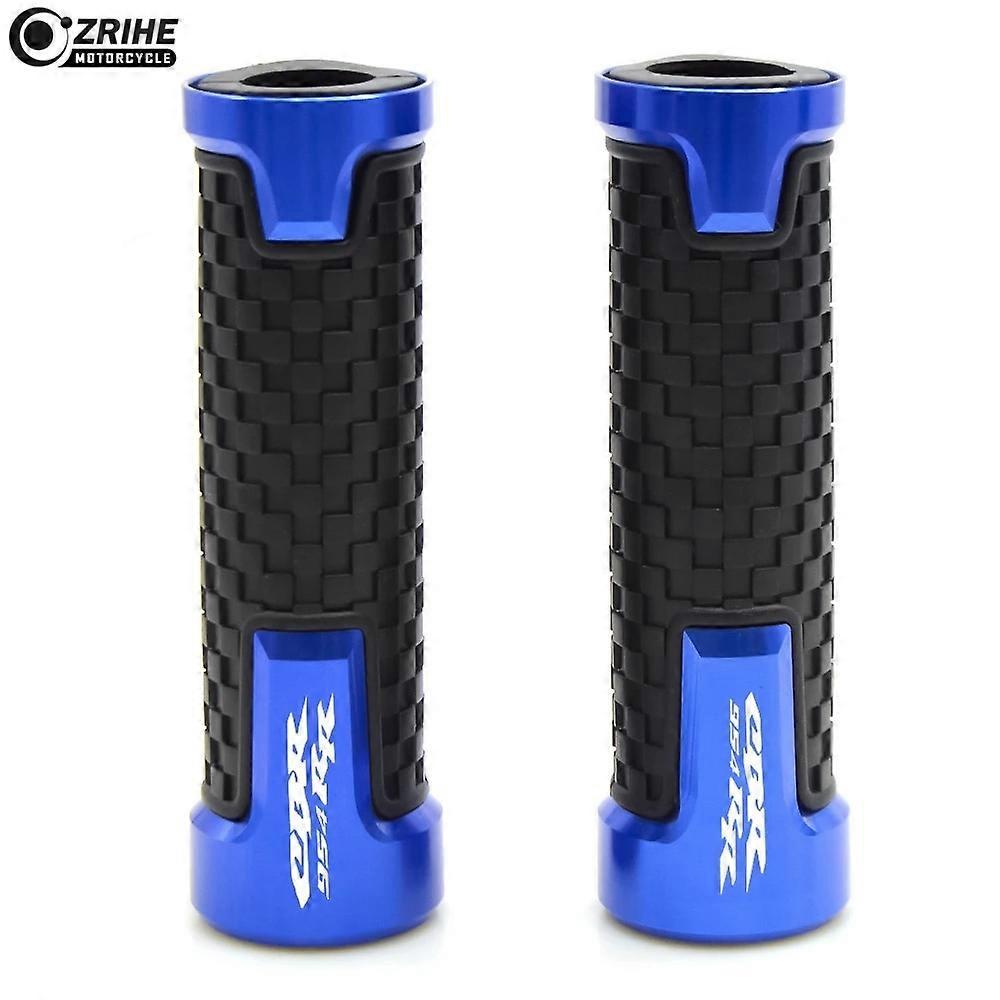 1Pair Universal Motorcycle Handlebar Grip Bar Non Slip Rubber Handle Bar Grips For Honda CBR954RR CBR 954RR CBR 954 RR 2002-2003