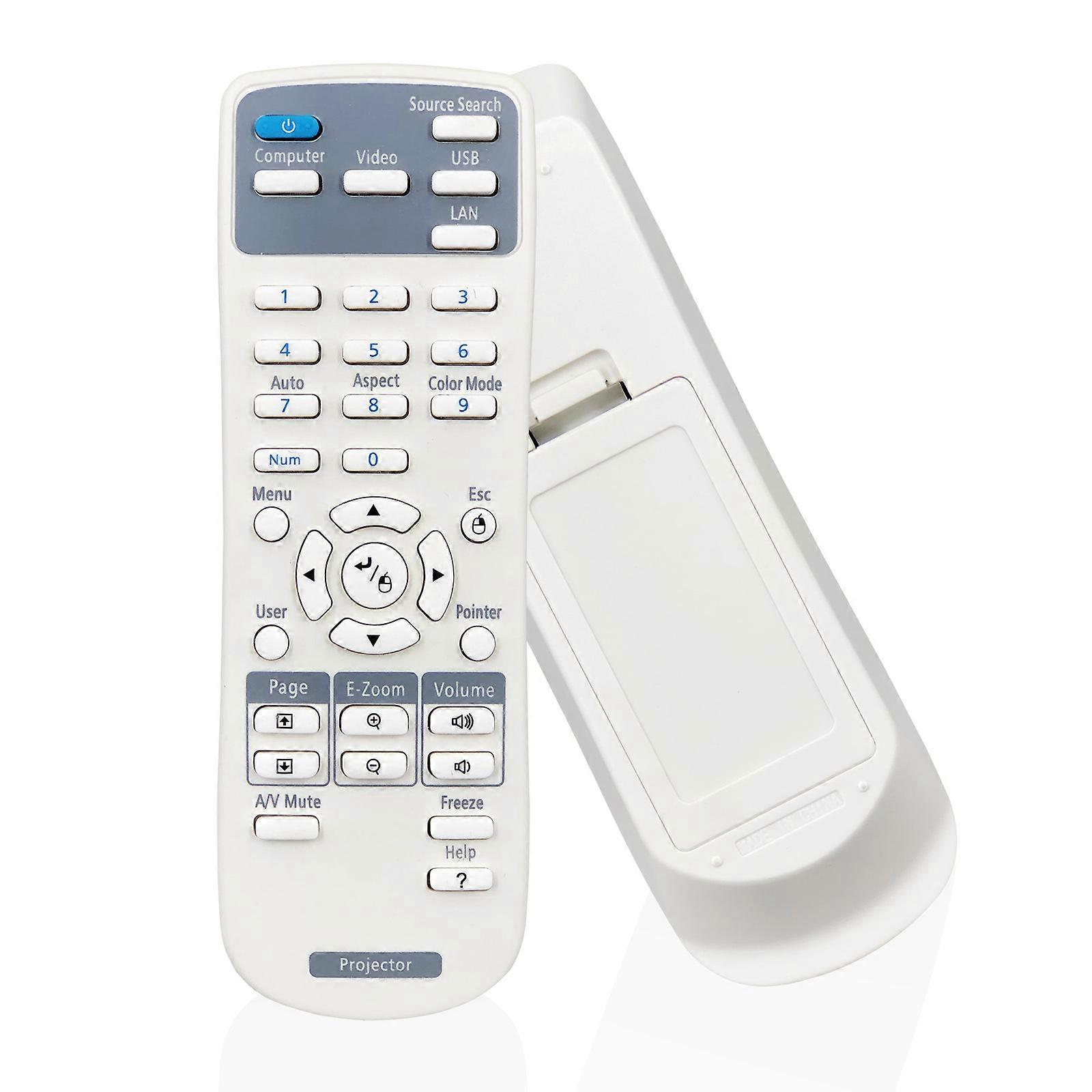 New Replace Projector Remote Control for Epson Home Cinema, EX- EMP- EB- VS- H- BrightLink Series