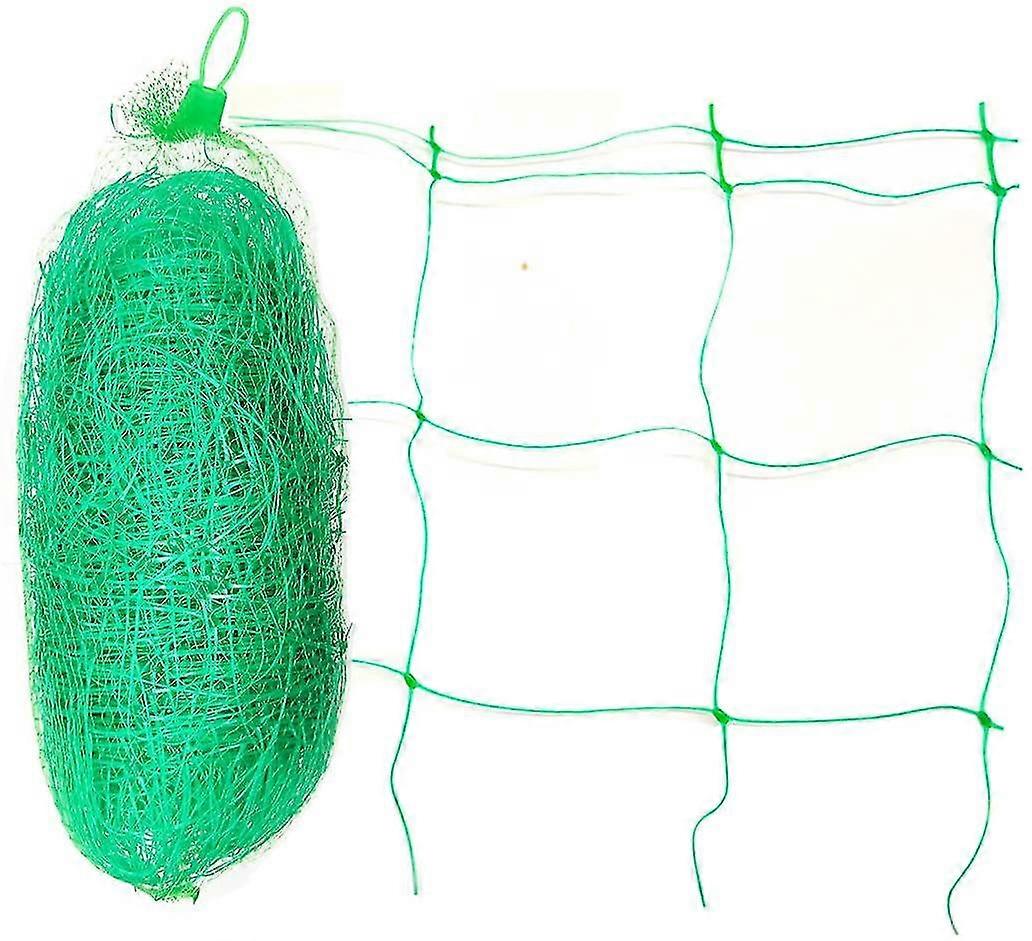 Plastic Heavy Duty Garden Trellis Netting For Climbing Plants, Vegetables, Fruits, Flowers (2 X 10m, Green)