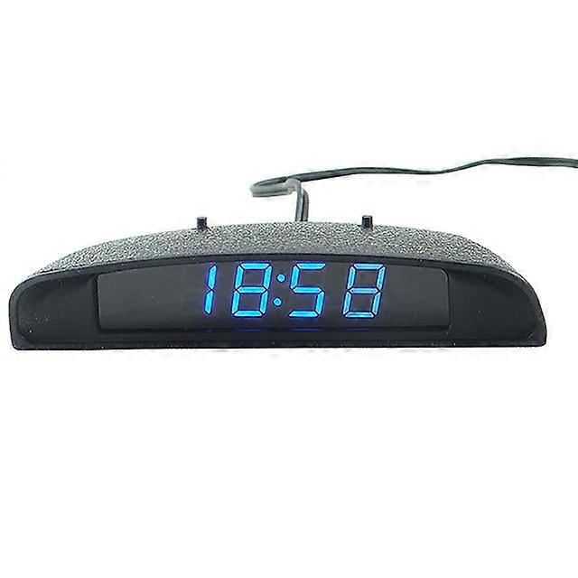Portable 2 in 1 Car Digital LCD Clock
