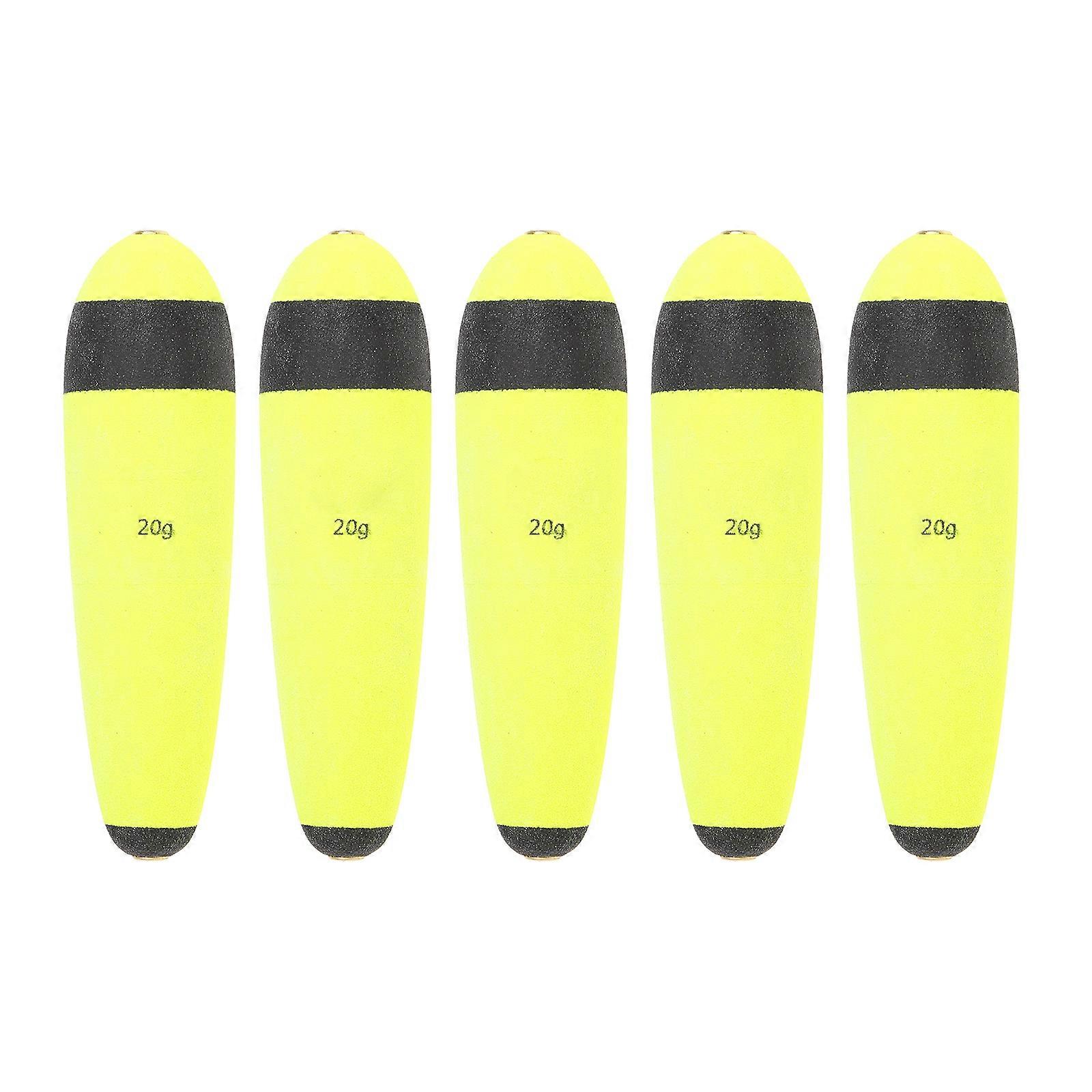 5 Stück Multi-Size-EVA-Schaum Angeln Bobber Schwimmer Unbeschwerte Bobber Slip Bobber