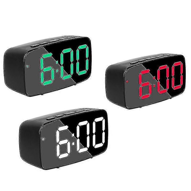 Led elektronisk väckarklocka Digitala väckarklockor Multifunktion snooze Display Time Home Desktop Clock