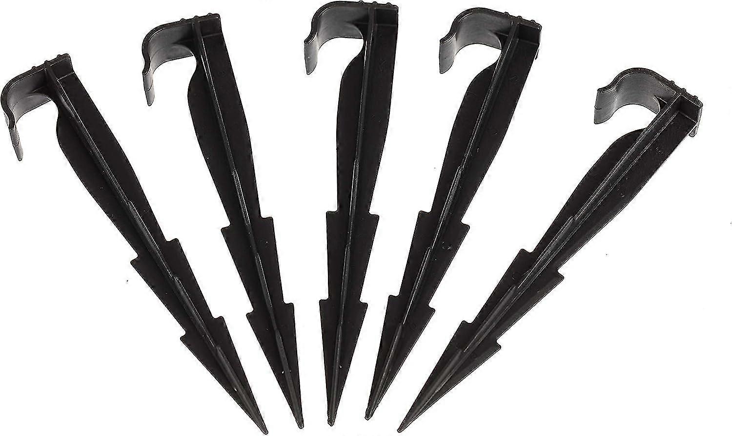 Pack Of 100 Aquapeg Fixing Stakes For Drip Line, Irrigation Pipes And Dripper Pipes