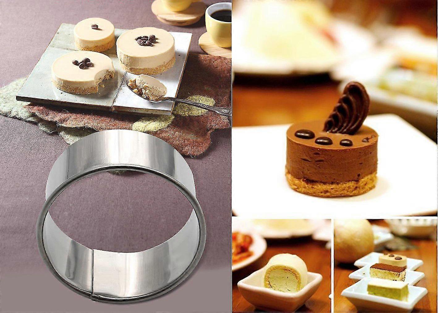 12pcs/set Round Cookie Biscuit Cutter Circle Pastry Donut Doughnut