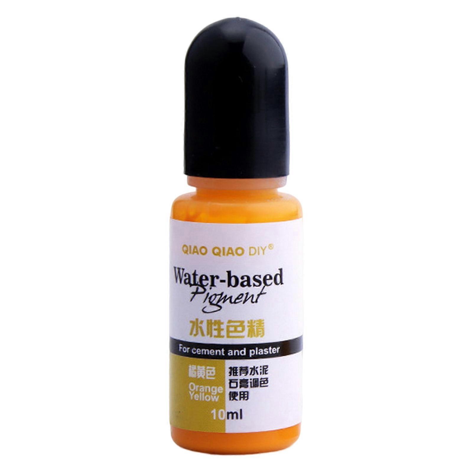 10ml Pigment Liquid Vivid Color Excellent Saturation Leakproof Safe Ingredients Wide Application Decorative No Odor Mini Gypsum Art Pigment Liquid Col