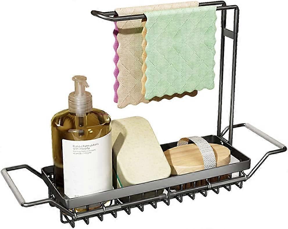 Telescopic Kitchen Sink Organiser Sponge Holder