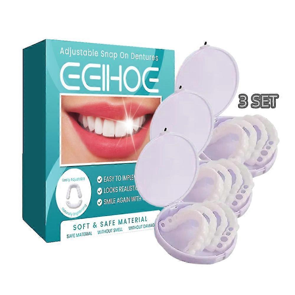 Adjustable Snap-on Dentures with Denture Cases