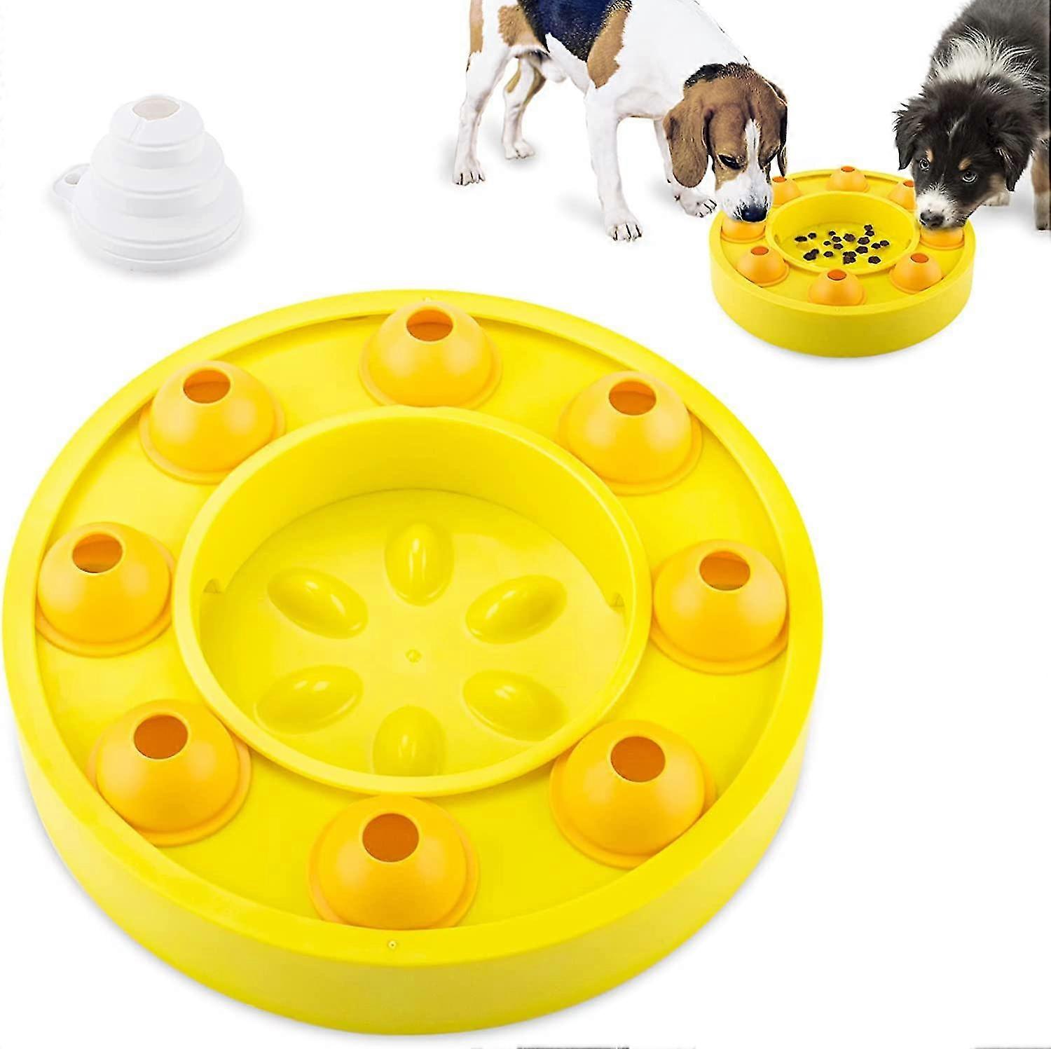 الكلب لعبة الذكاء التفاعلية لغز لعبة علاج موزع الكلب المغذية لعبة والإثراء الفكري مضحك مناسبة ل