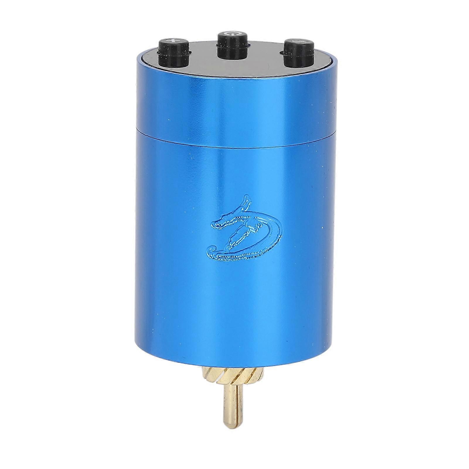Tattoo Wireless Power Supply 1300mAh RCA Connector LED 412V Adjustable Voltage Tattoo Pen Power Supply Blue