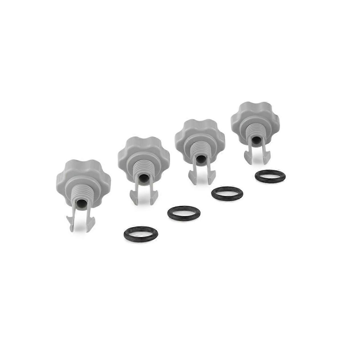 4 Pack for 25002 Set of Air Release Valves with O Rings for Filter Pumps