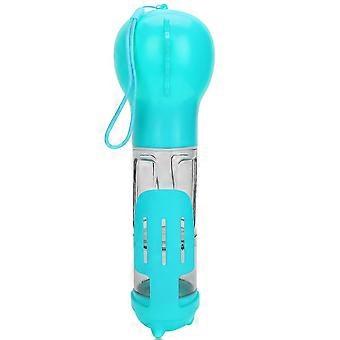 Portable Dog Water Bottle Travel Feeder 300ml for Cats and Dogs