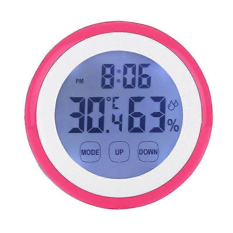 High quality Digital Temperature Humidity 90*90*26mm Time Function Hot
