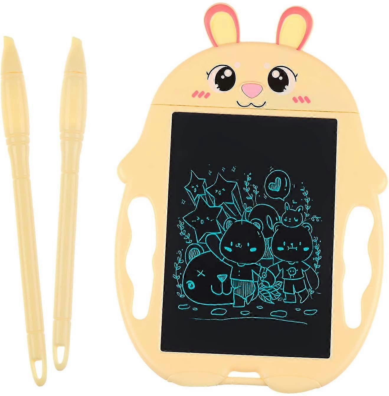 Kinder LCD Schreibblock Cartoon Spielzeug 8,5 "LCD elektronischer Schreibblock magnetischer Zeichenblock tragbare Maltafel