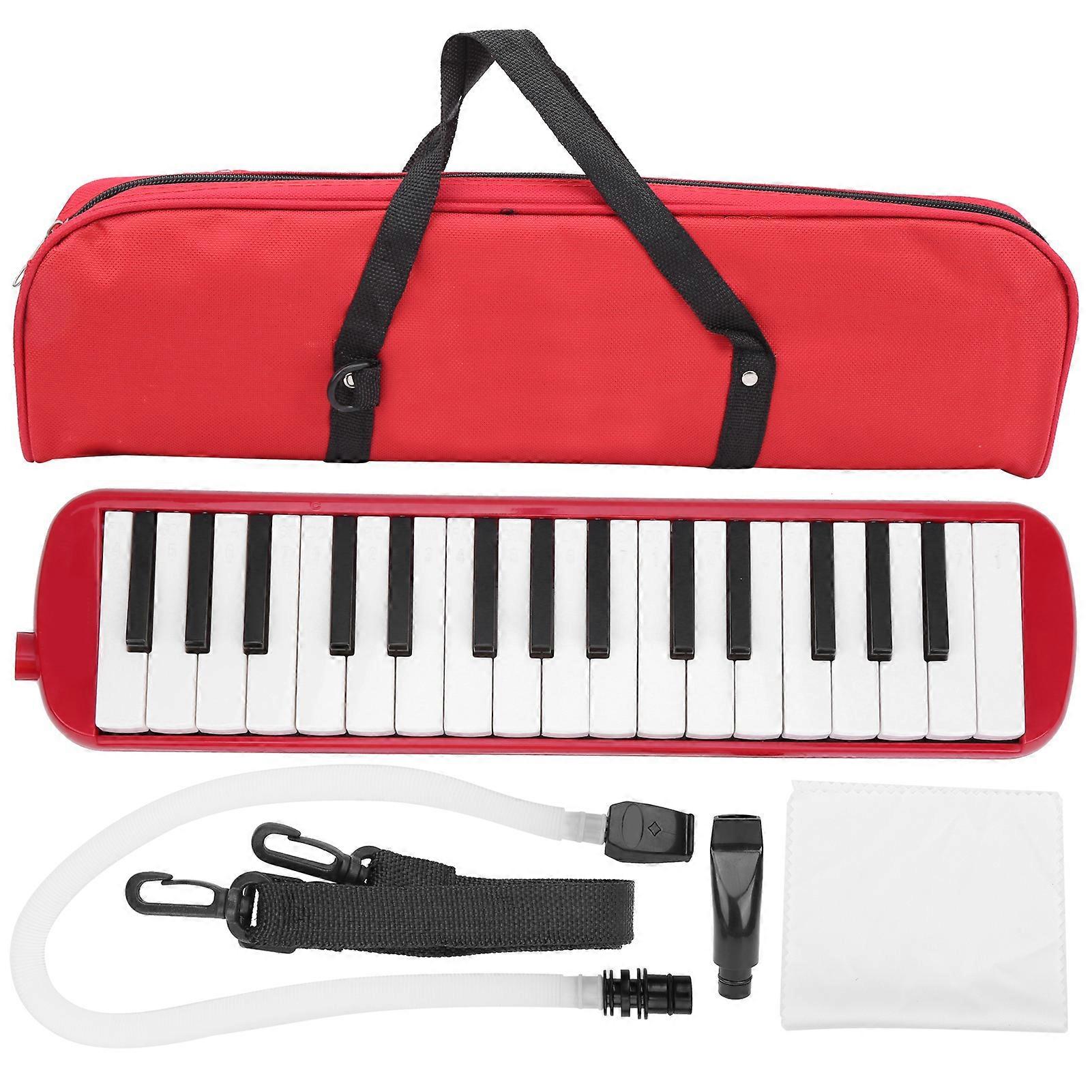 IRIN Melodica 32 Key Wind Musical Instrument Suitable for Beginner Practice Bag