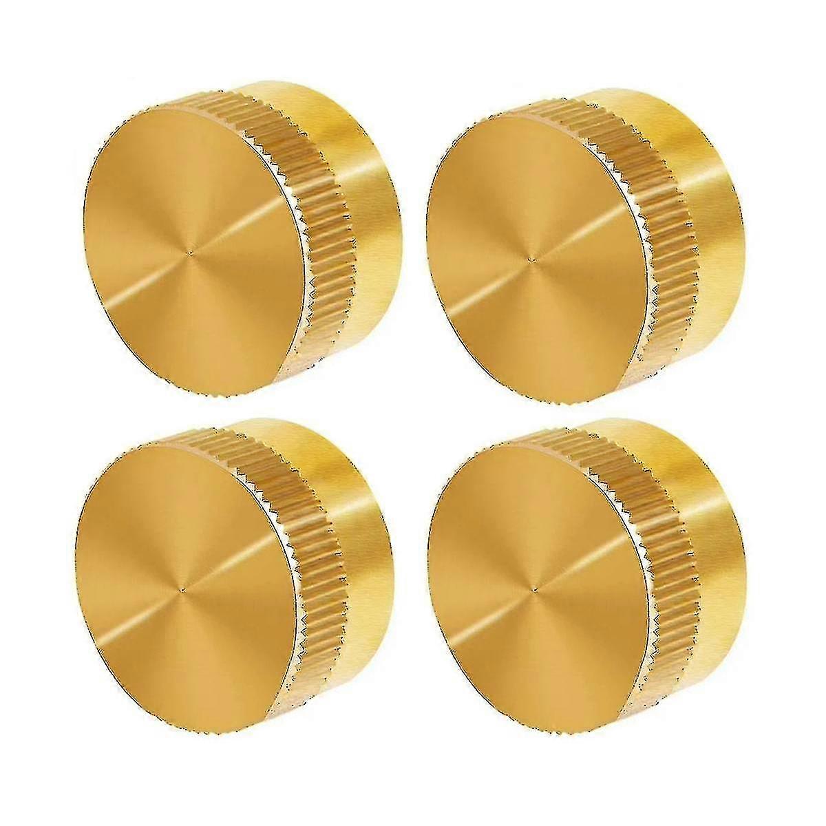 すべての1ポンドのガスタンクシリンダー密閉キャップ用のユニバーサル4個の詰め替えプロパンボトルキャップ