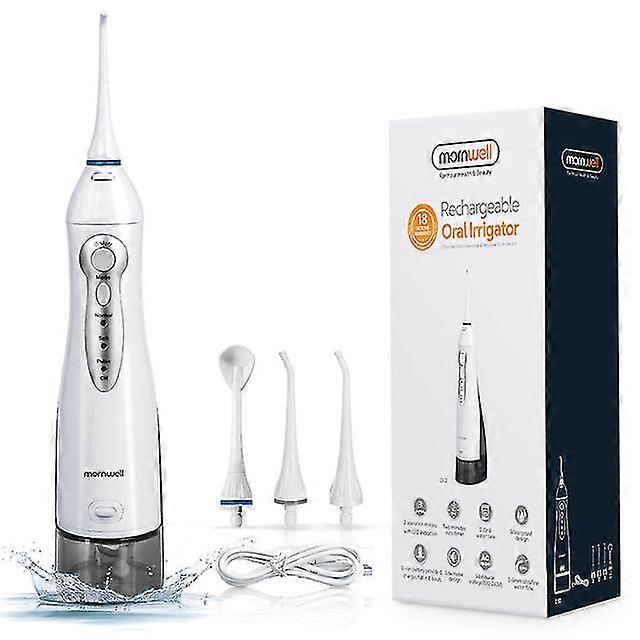 経口の潅漑業者Usb充電式水フロッサー携帯用歯科用ウォータージェット300ml水タンク防水歯クリーナー