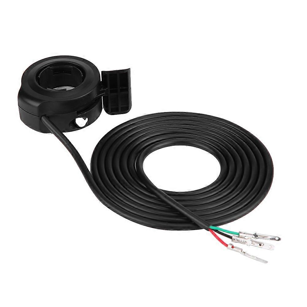 Conjunto de controle de velocidade do acelerador de polegar universal de 22 mm e 7/8 polegadas para bicicletas elétricas e scooters