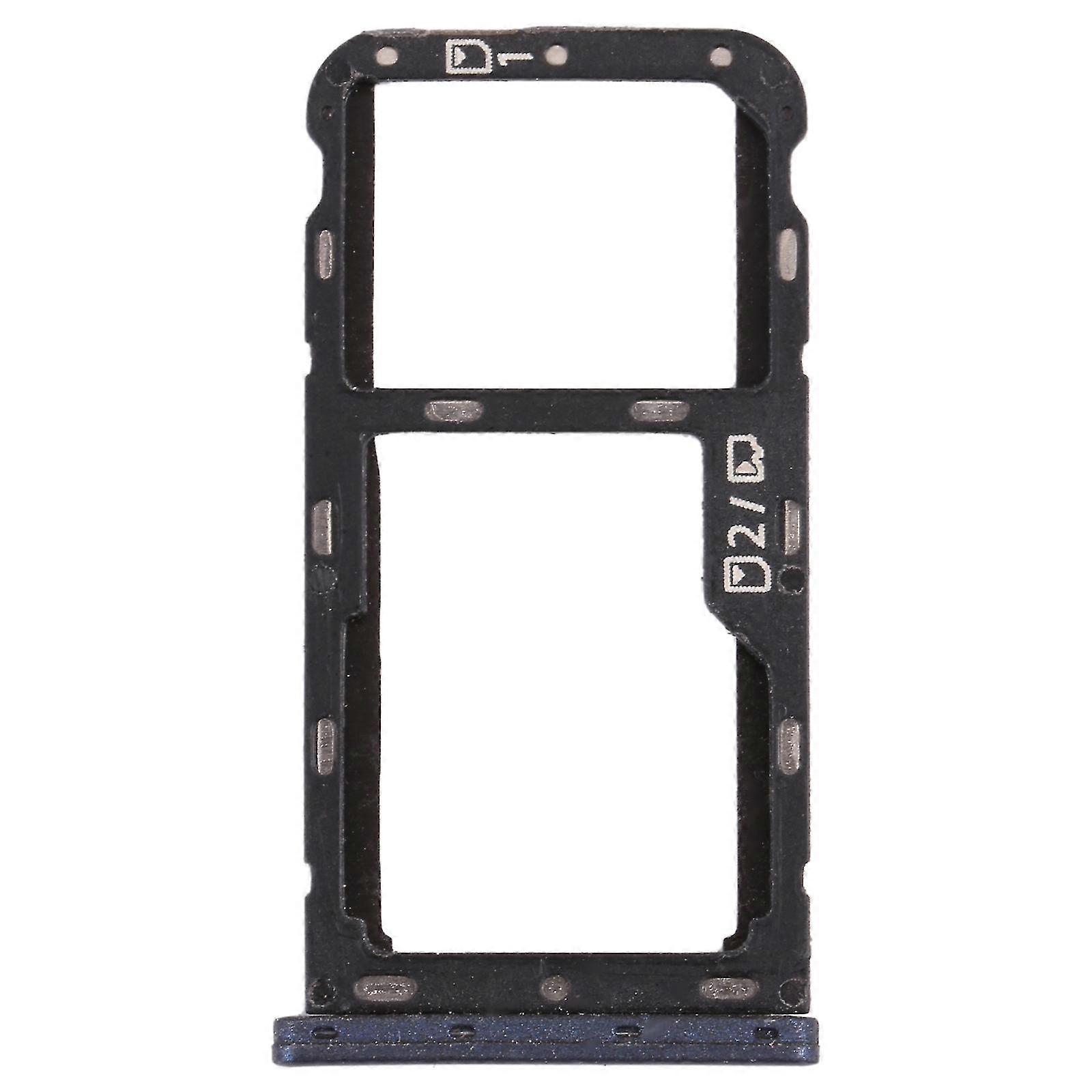 SIM Card Tray + Micro SD Card Tray for ZTE Blade V9 Vita - Convenient Card Management Solution for Your Phone