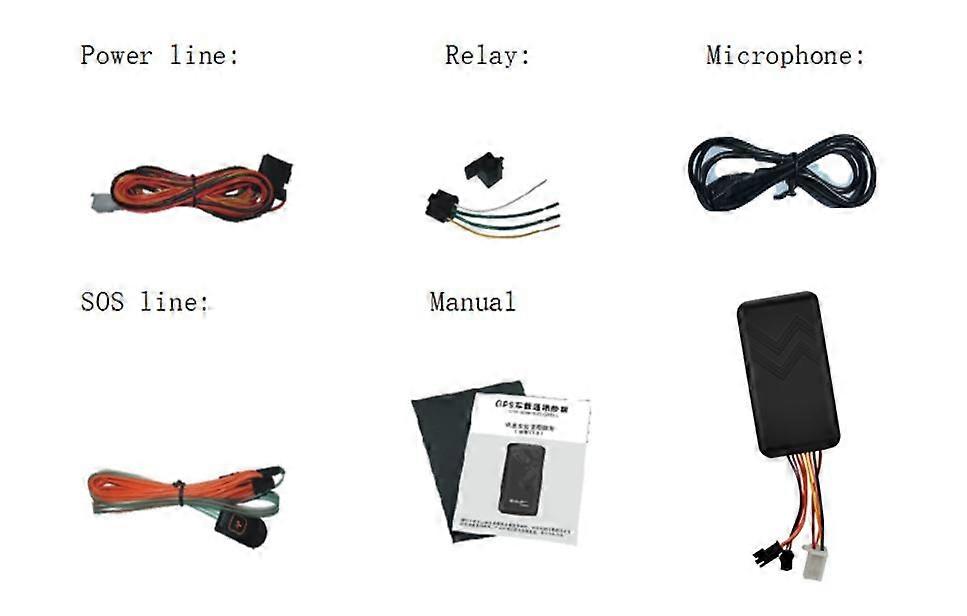 DYEGOO GT02N GT06 Vehicle gps tracker acc ignition detection  Spy gadgets  scooter tracker for car tracking software