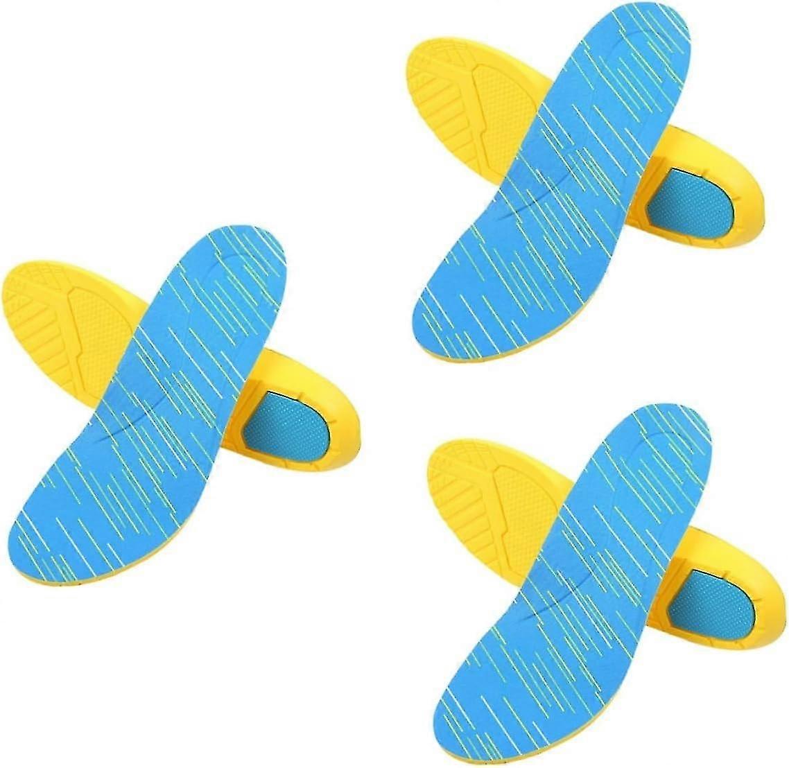 WJ 3 Pairs Insoles Shoe Pads Shoe Cushions Air Cushion for Feet Men and Women
