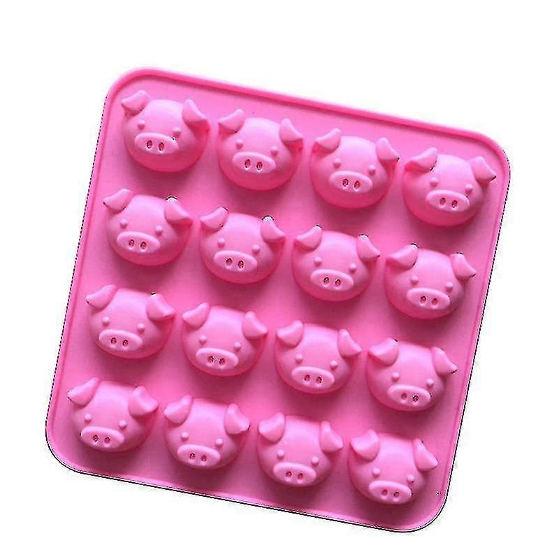 Cartoon Pig Face Silicone Fondant Mold
