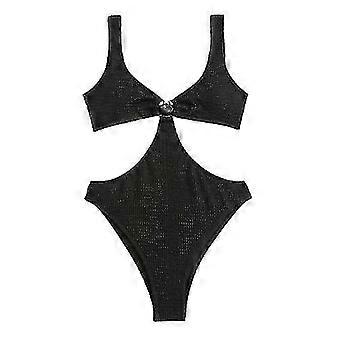 Womens Sexy One Piece Bikini Badedrakter Thong Bottoms Badedrakter-ZZY