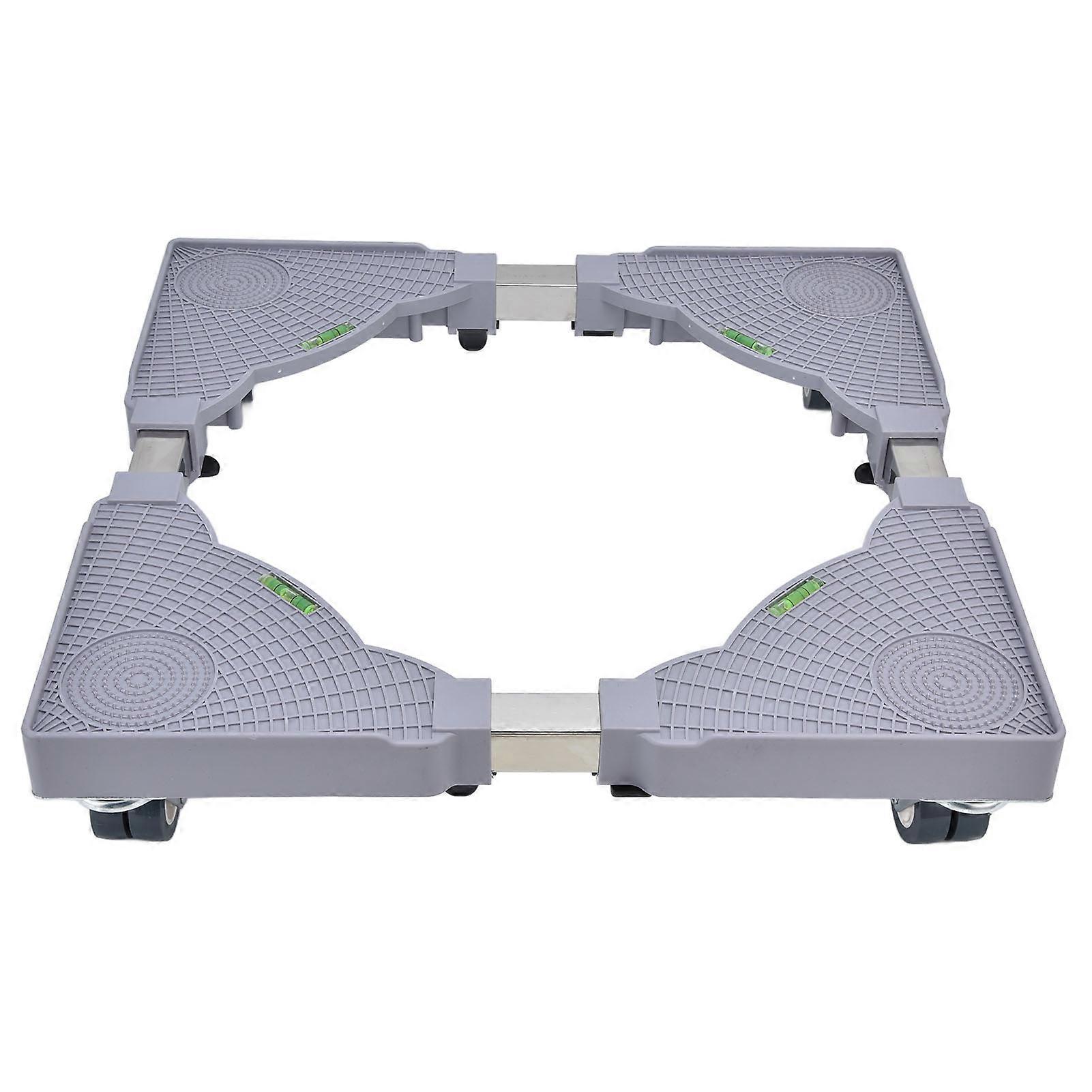 Support de machine à laver Support de base réglable mobile Rouleau mobile Étagère de support universelle