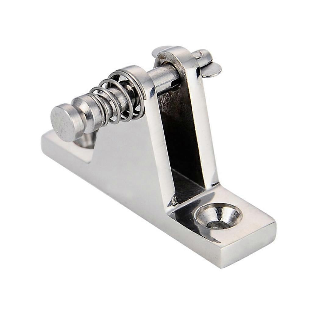Marine Boat RVs Bimini Top Deck Hinge Mount with Quick Release Pin Stainless