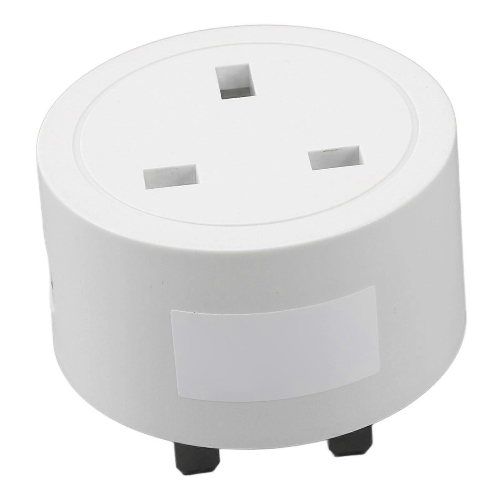 Smart Plug 16A for Tuya APP Remote Control 2.4GHz WiFi Socket Smart Power Outlet with Timing Power Monitoring Function  85 to  AC