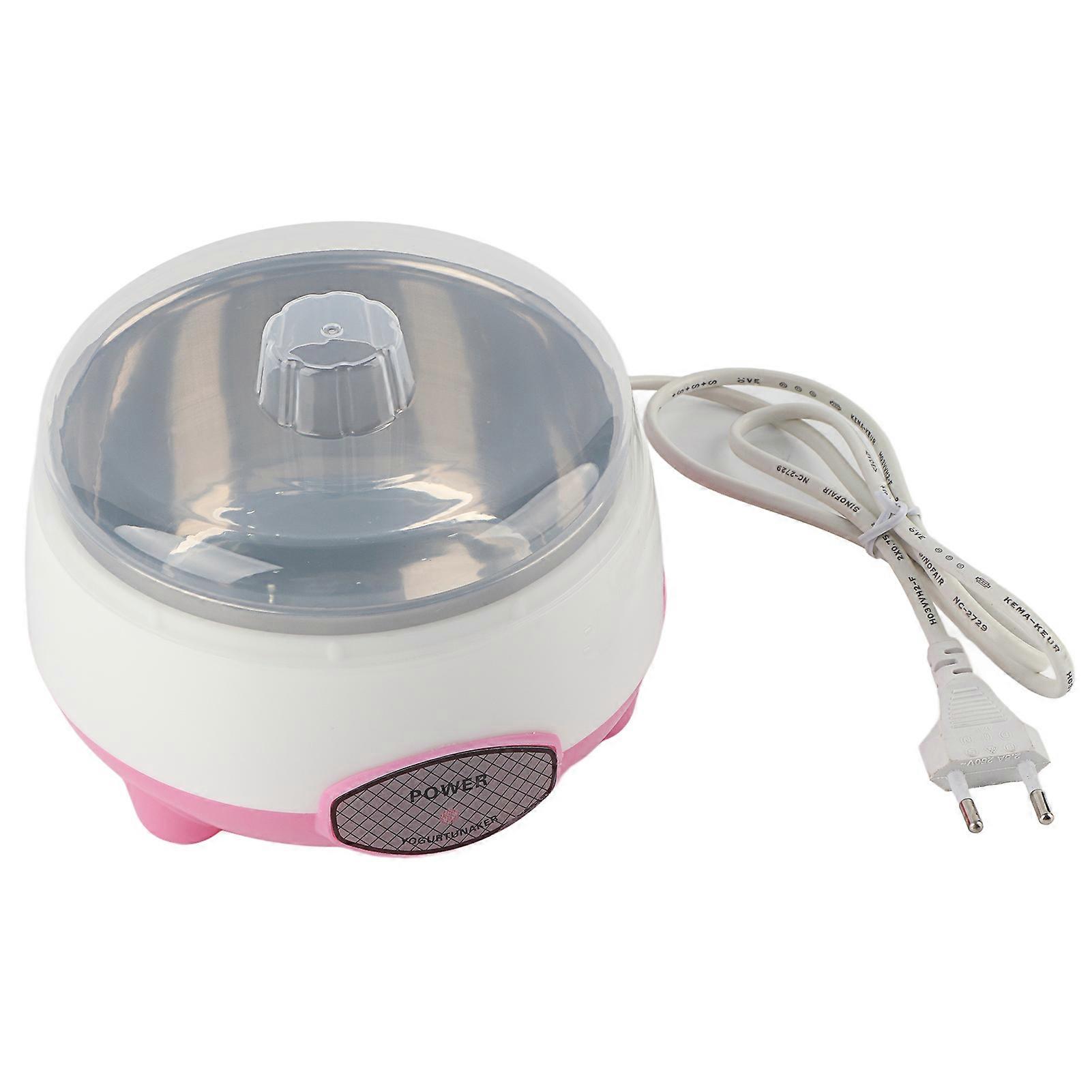15W 1L Mini Yogurt Maker 360 Heating Automatic Yogurt Making Machine for Home Pink