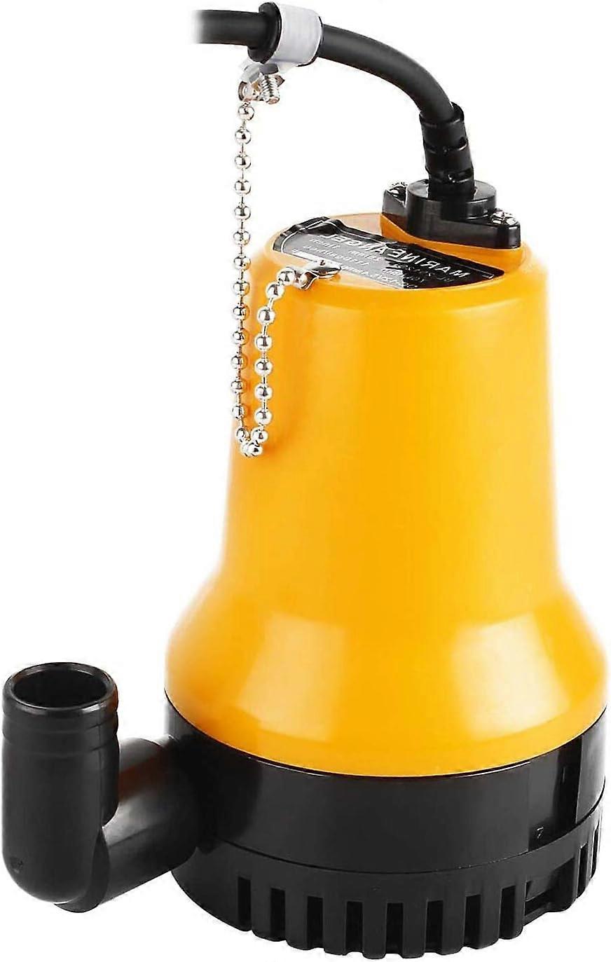 Dww-Micro pompe submersible 12 V, 50 W 70 L/MIN Pompe submersible pour tang marin avec cble de 1,5 m