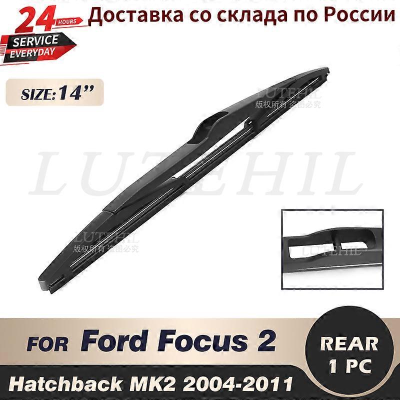 Wiper 14" Rear Wiper Blade For Ford Focus 2 Hatchback MK2 2004-2011 2005 2006 2007 2008 2009 Windshield Windscreen Rear Window