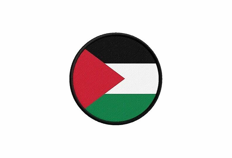 Patch ecusson Palestinian palestine flag prints thermosticker round round round cockade