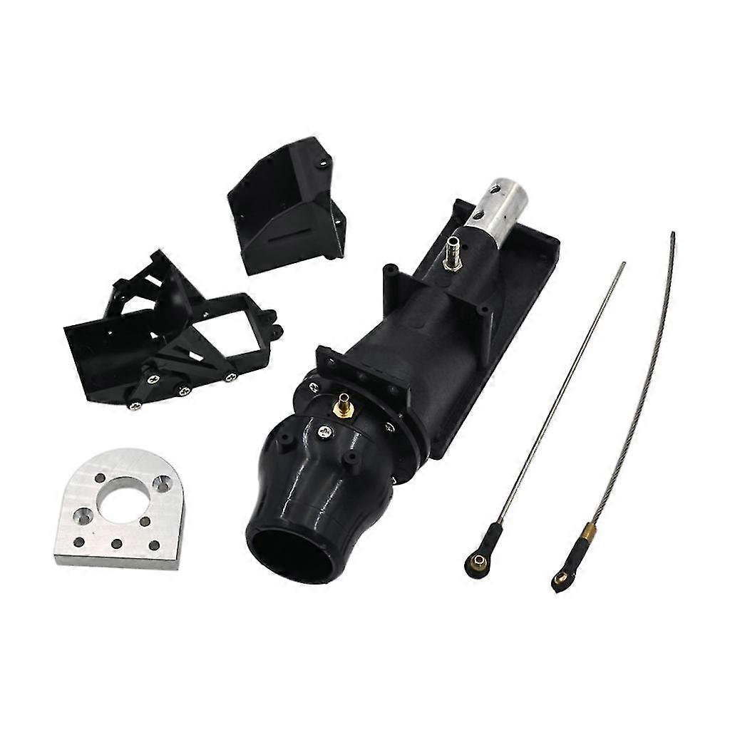 540 Brushed Motor Replaceable For Rc Hobby Model Boat, Rc Boat Plastic 3 Blades Propellers, Water Jet Pump Impeller Spray Thruster Accessory - A