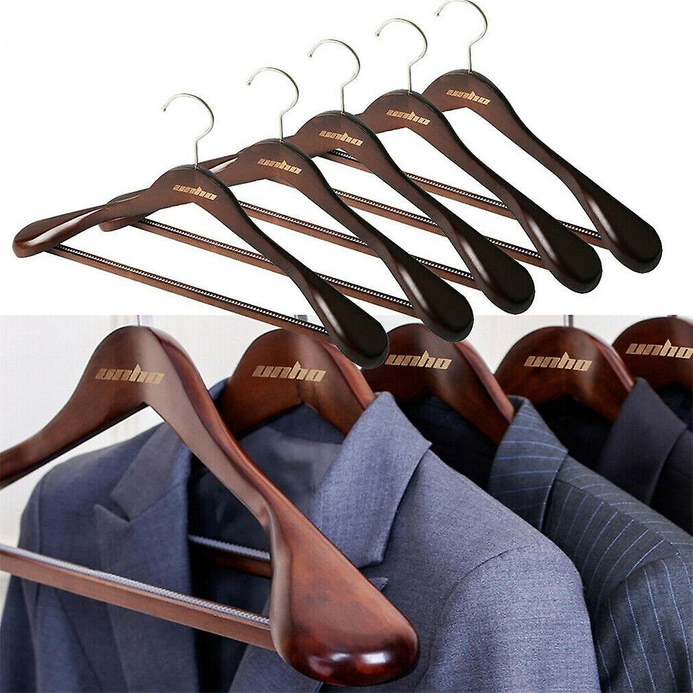 5pcs Extra Wide Shoulder Suit Hangers